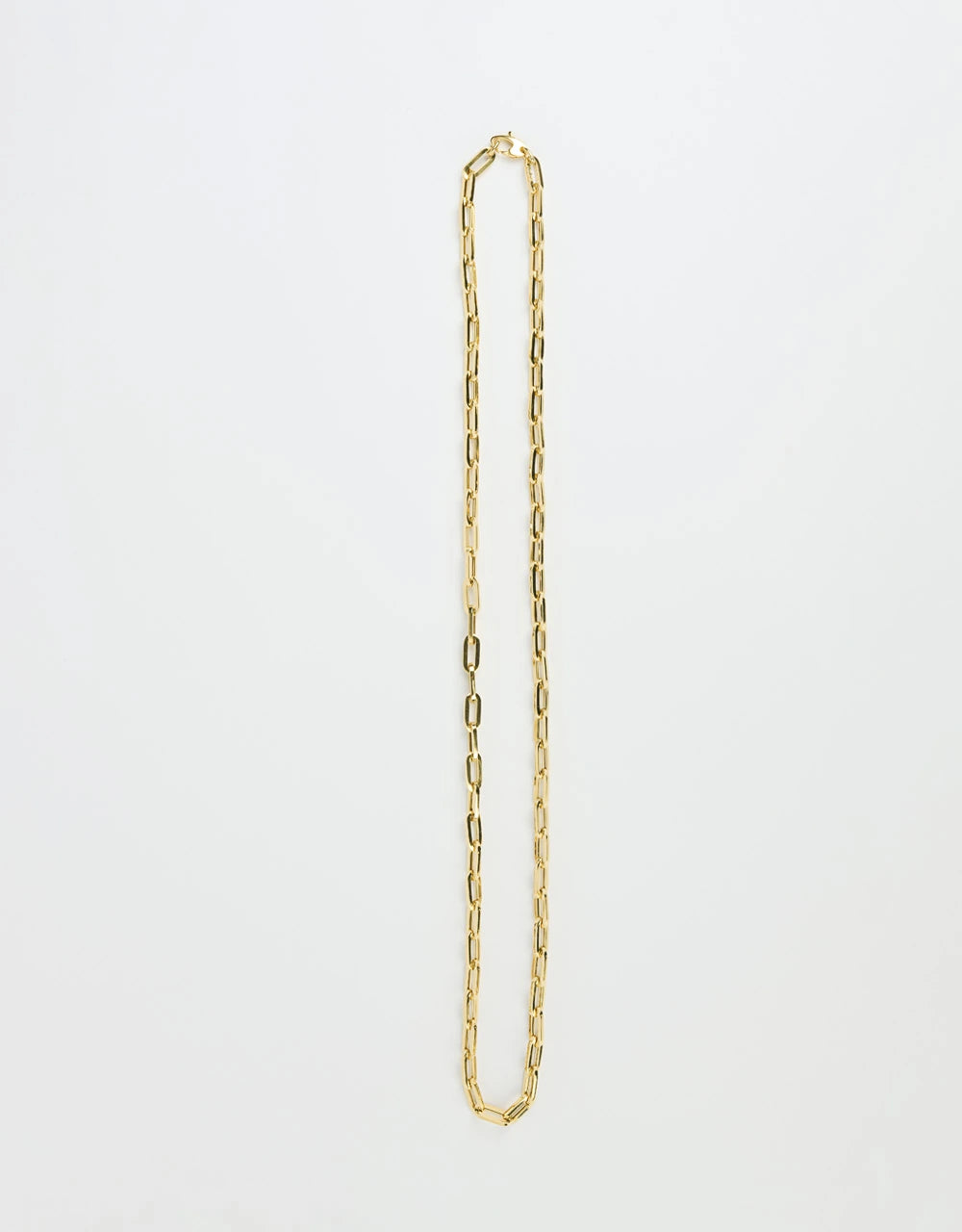 Gargantilla de eslabones en oro amarillo de 18k