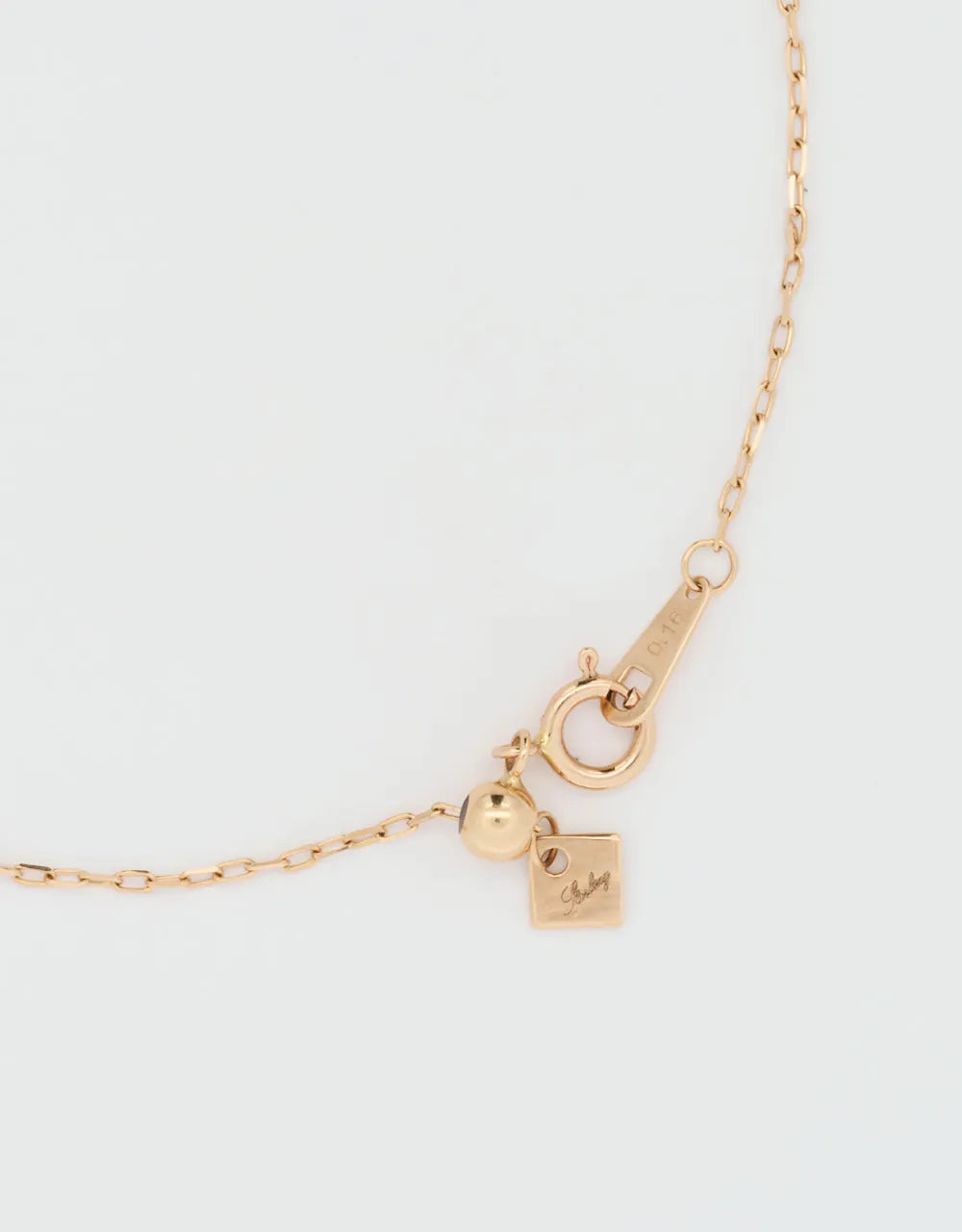 Pulsera círculo de diamantes en oro rojo de 18k