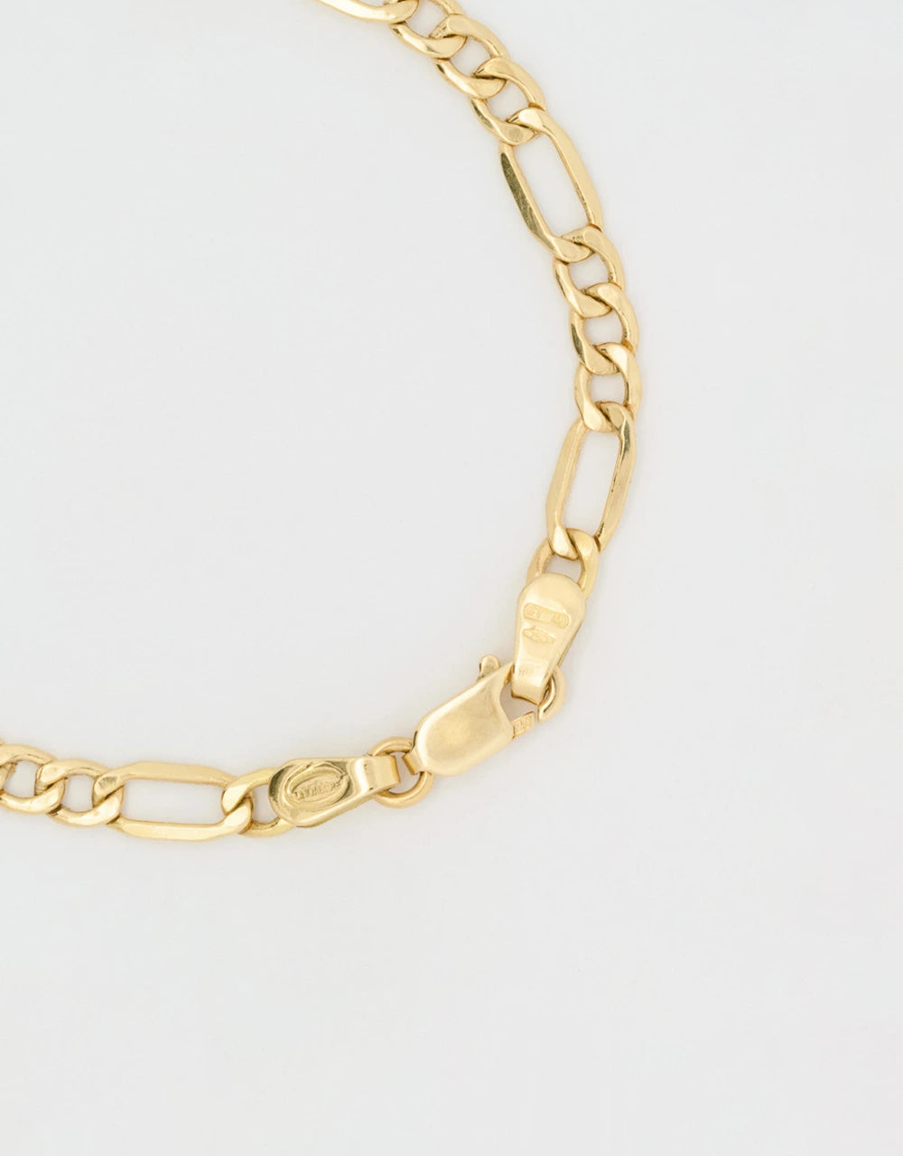 Pulsera esclava en oro amarillo de 18k