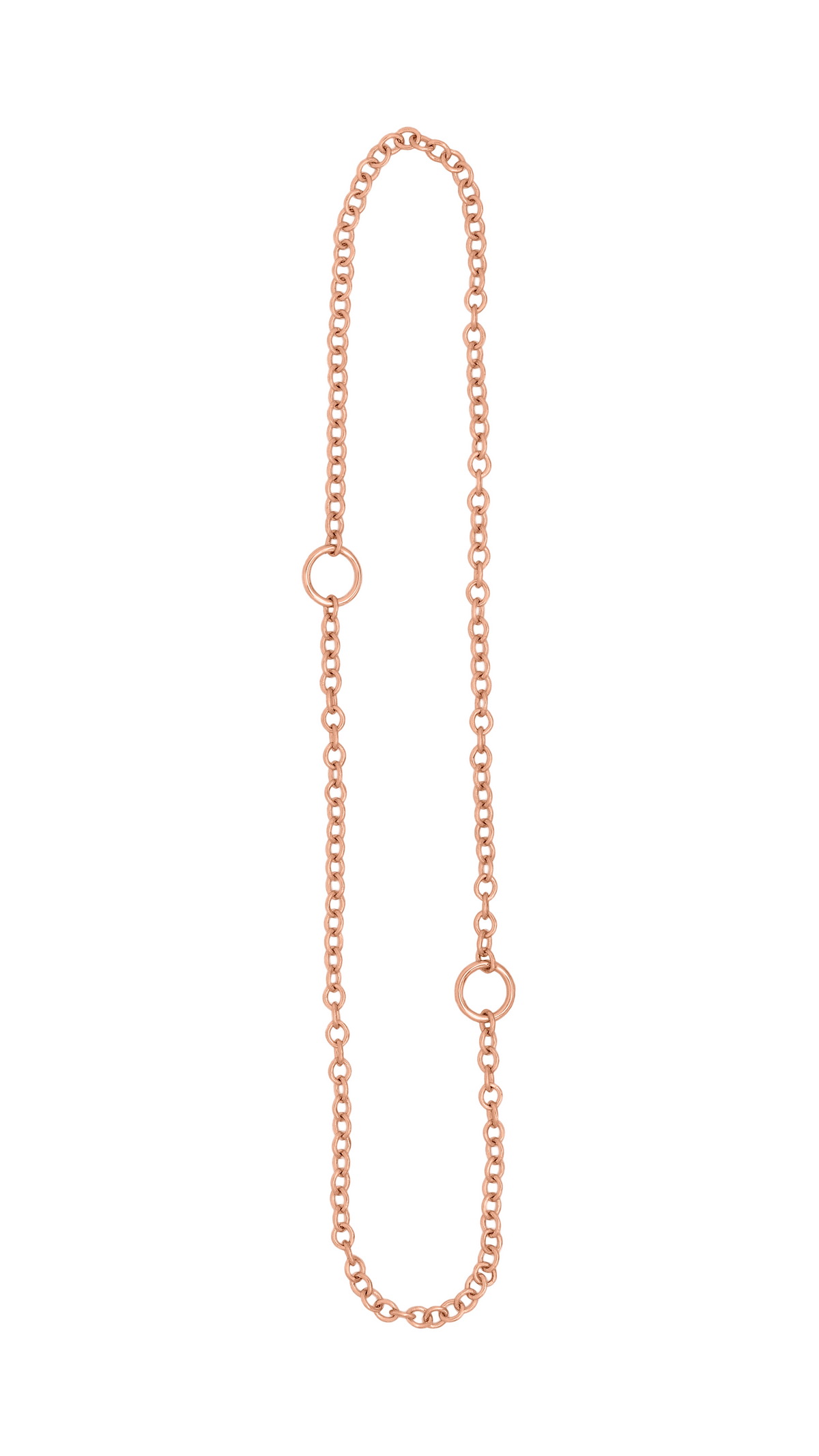 Charm Cadena en Oro Rosa