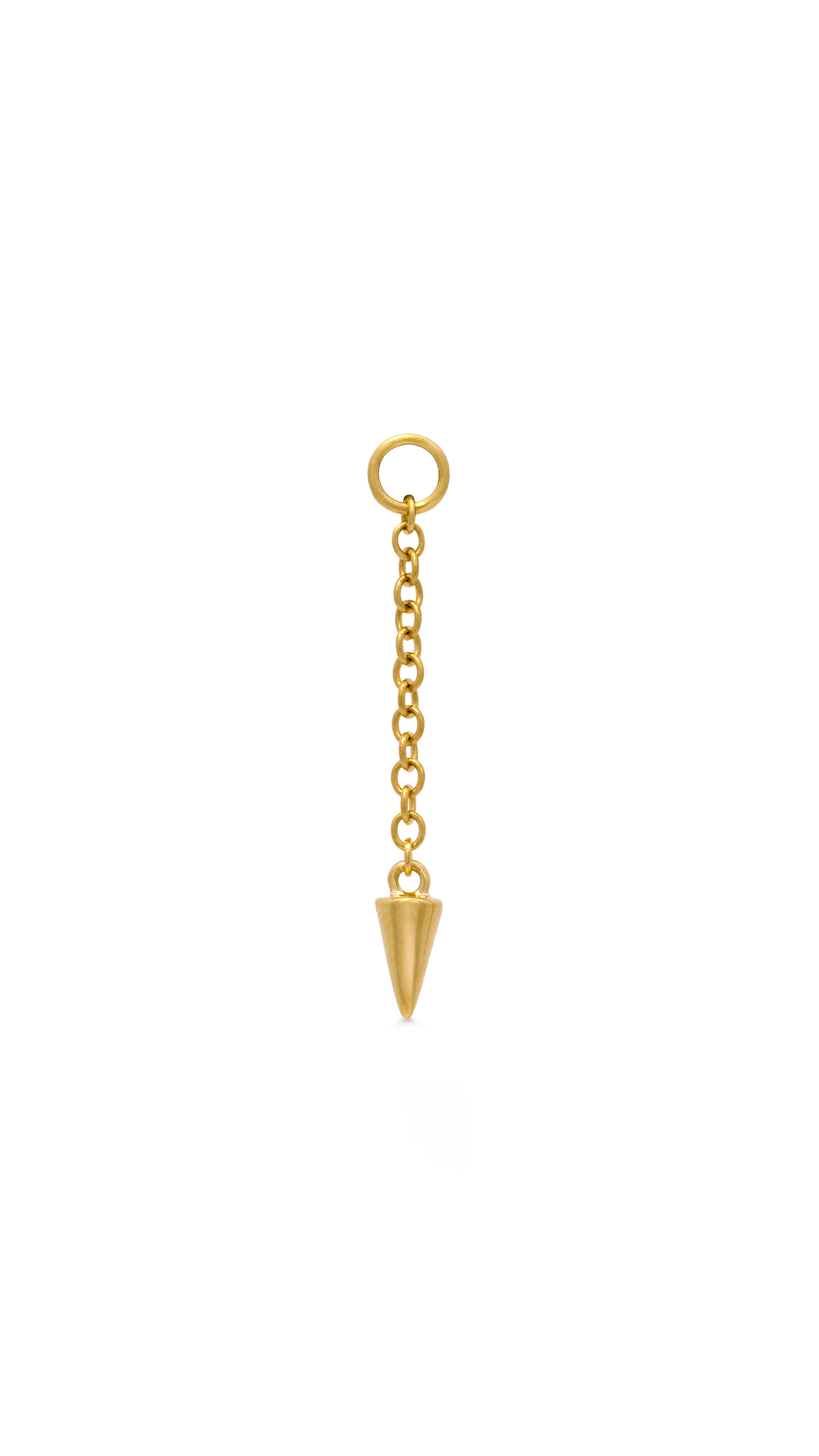 Charm Cadena Punta en Oro Amarillo