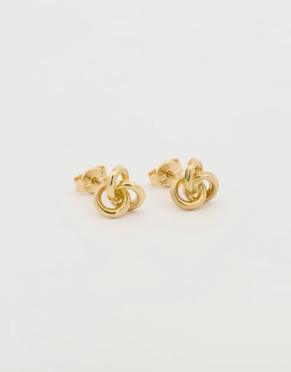 Topos mini nudo en oro amarillo de 18k