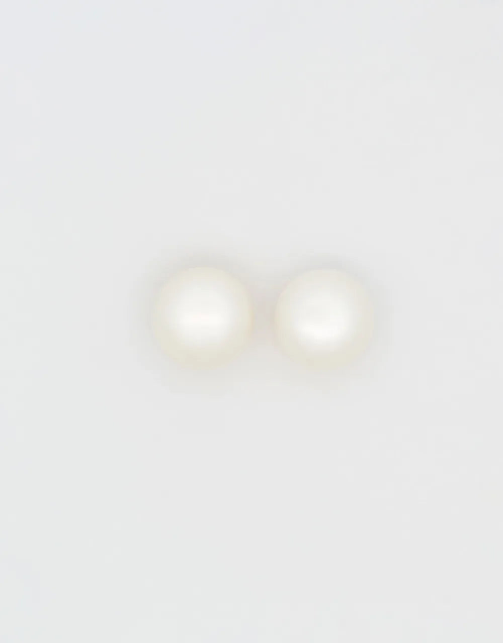 Topos de perla grande chiness en oro amarillo 18k