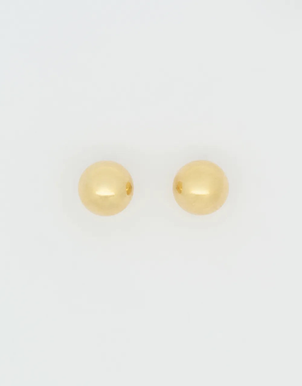 Topos de bolita de 7mm en oro amarillo 18k