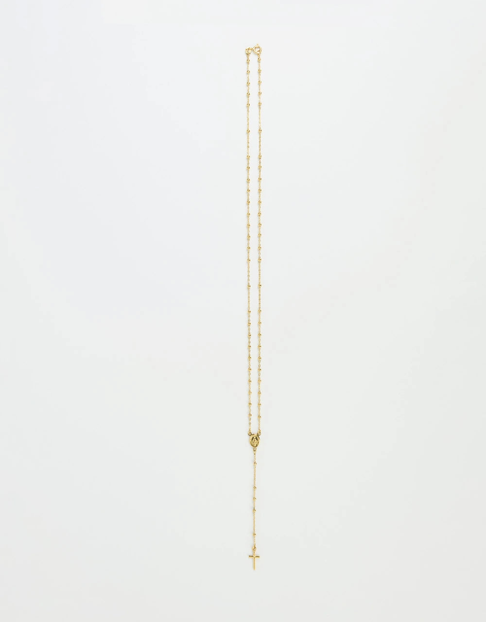 Rosario pequeño en oro amarillo de 18k