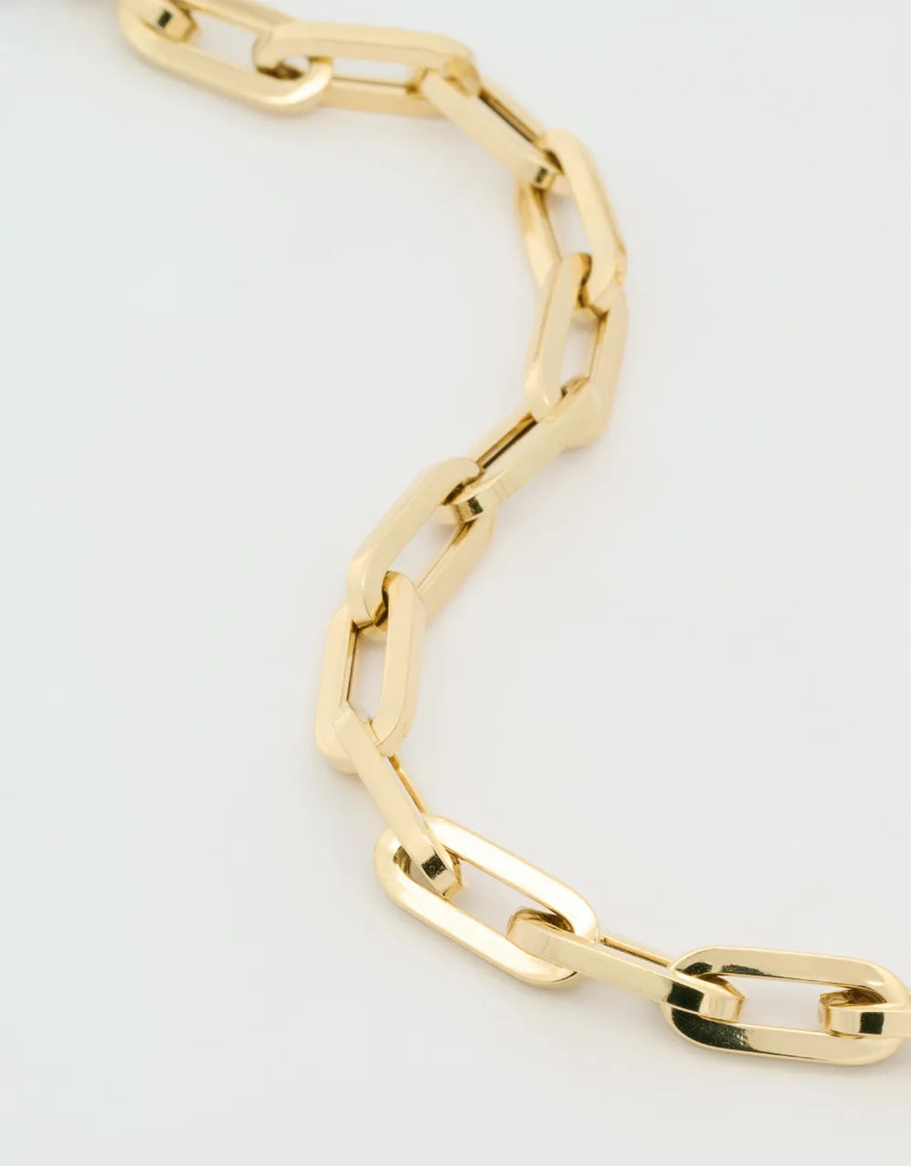 Gargantilla de eslabones en oro amarillo de 18k