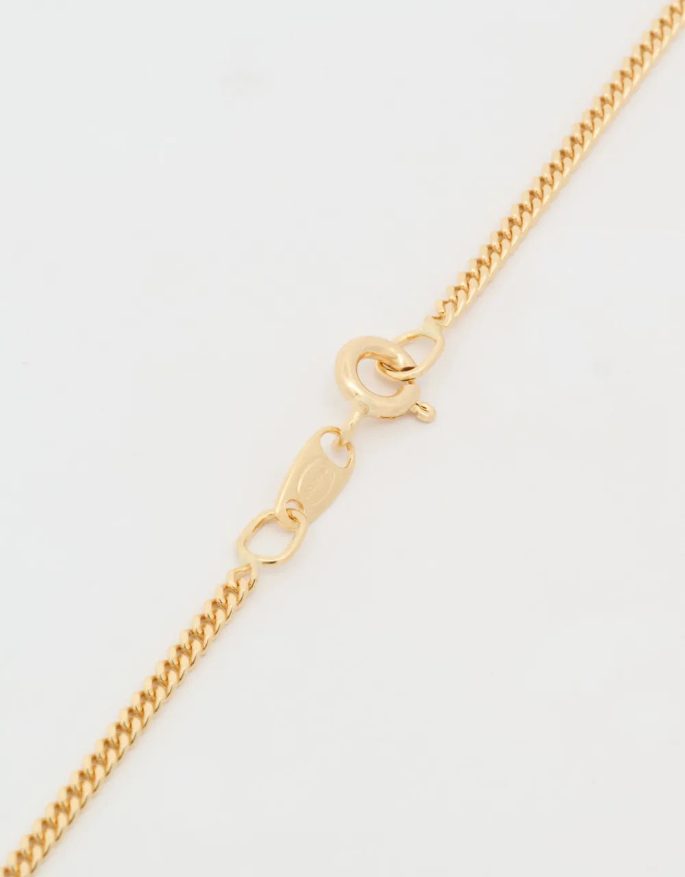 Cadena delgada de 50 cm en oro amarillo de 18k