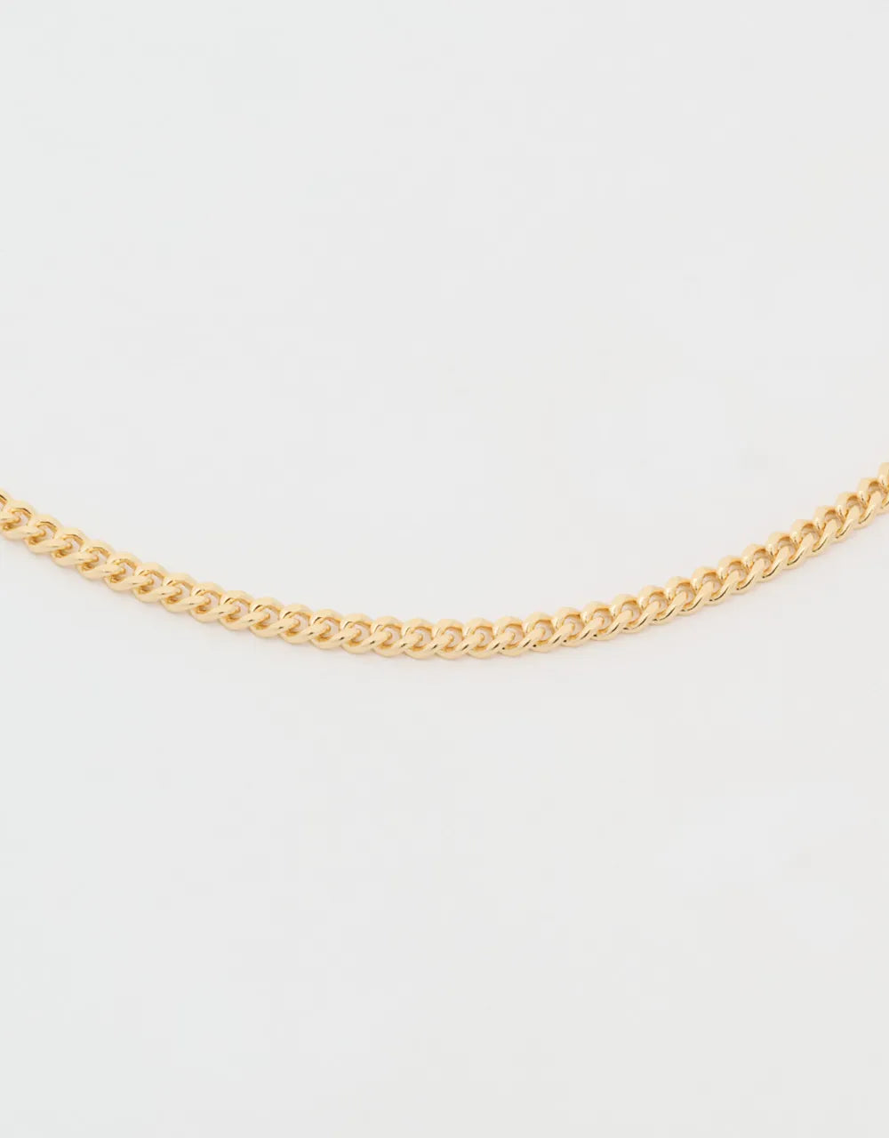 Cadena delgada de 50 cm en oro amarillo de 18k