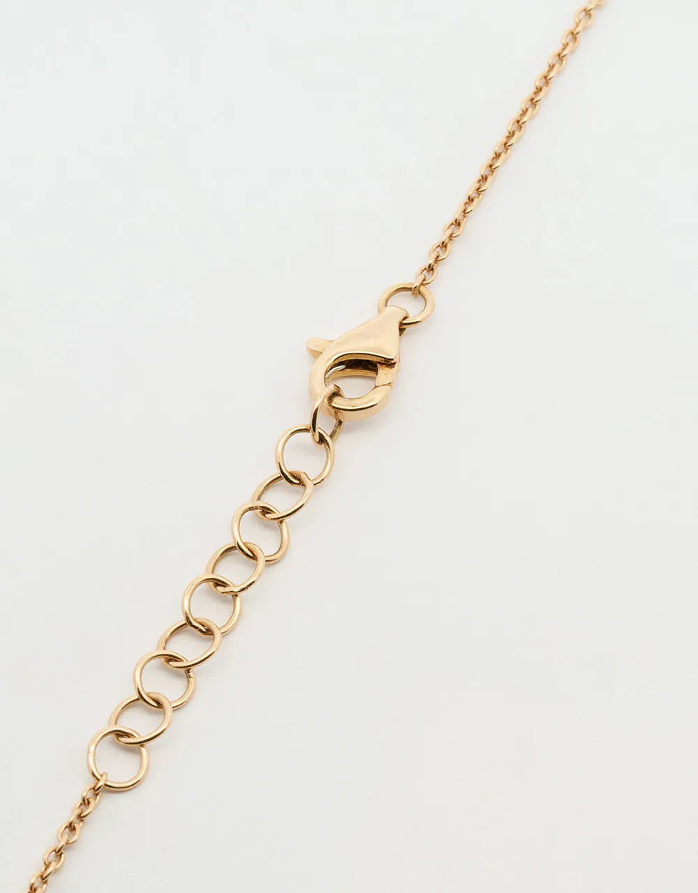 Gargantilla de  amatista y granate en oro rojo 18k