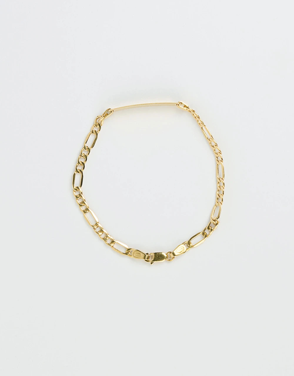 Pulsera esclava en oro amarillo de 18k