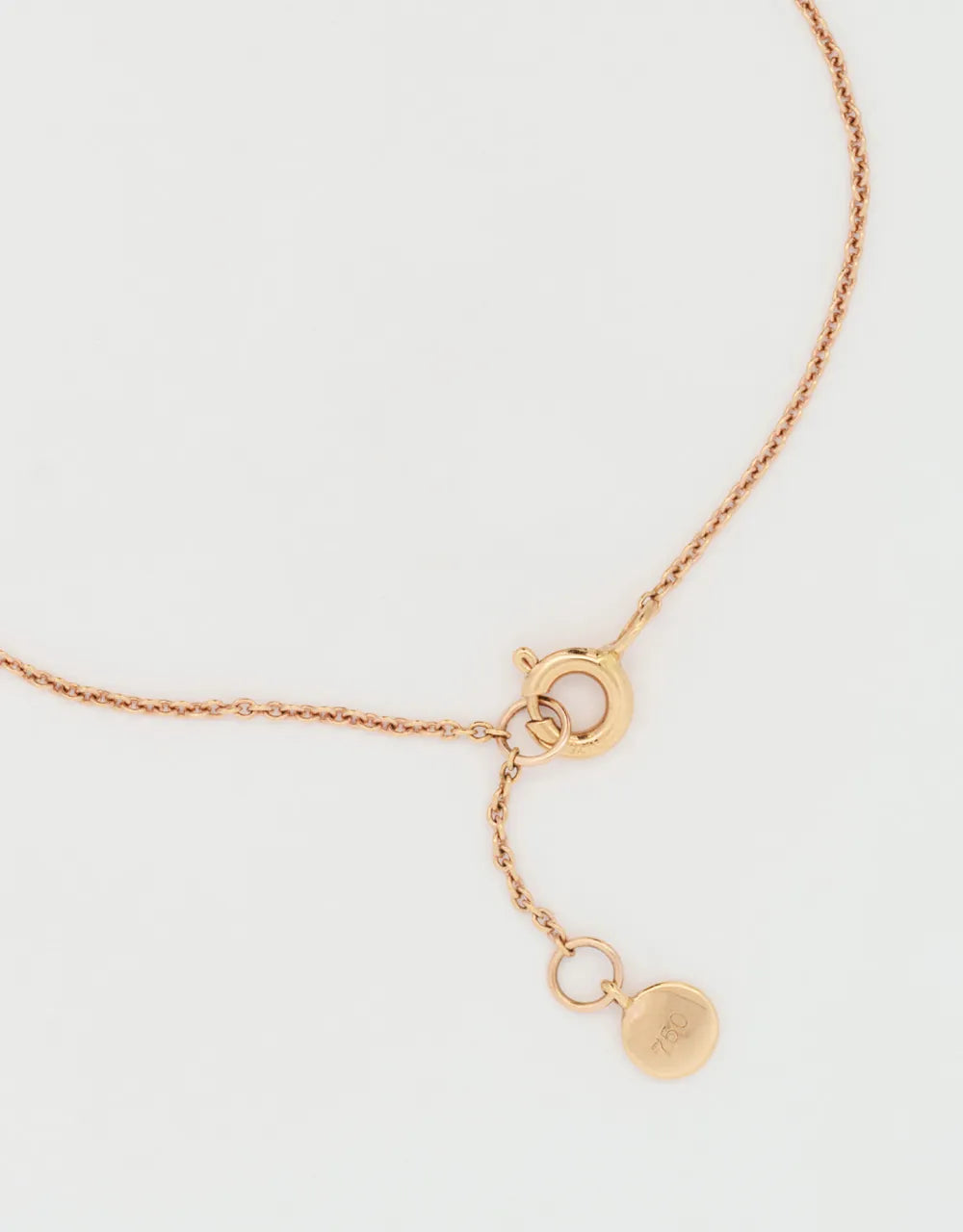 Pulsera Jamsa de diamantes en oro rojo de 18k