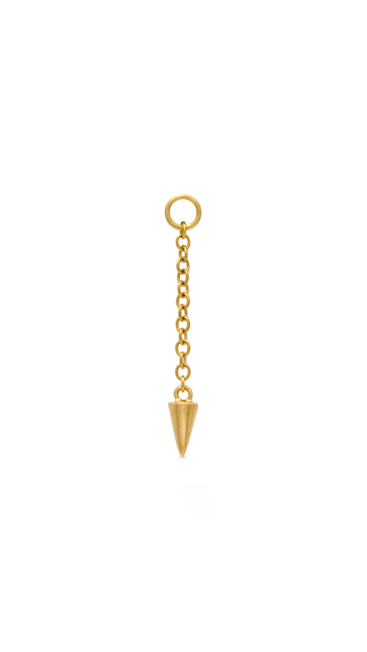 Charm Cadena Punta en Oro Amarillo