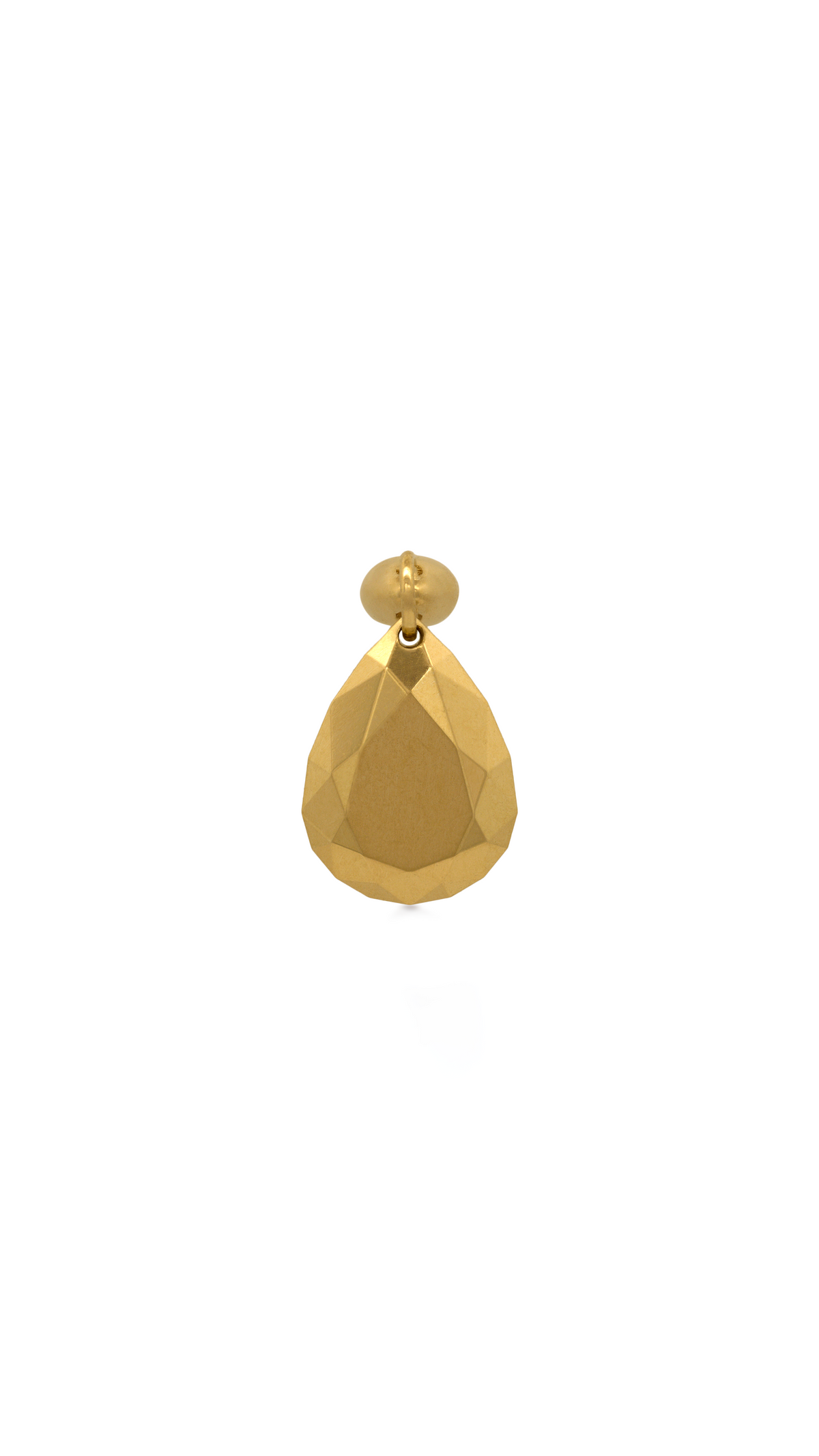 Topo Gota Colgante en Oro Amarillo
